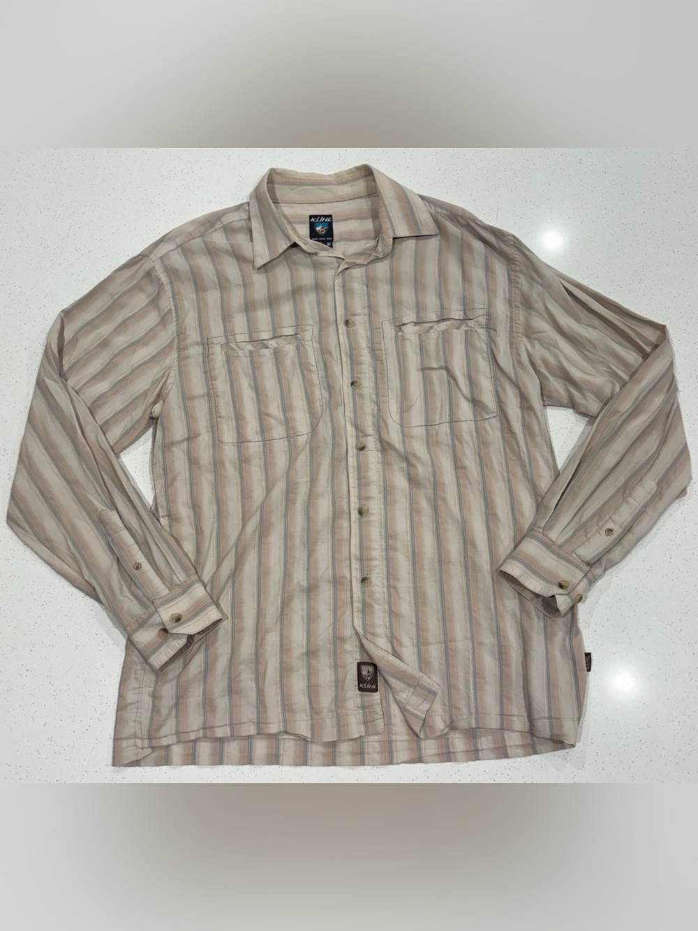 Kuhl Men's Athletik Fit Long Sleeve Button Down